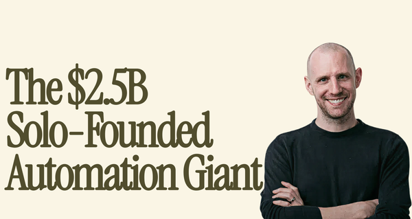 How a solo founder turned a side project into a $2.5B workflow automation giant